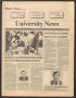 Primary view of University News (Irving, Tex.), Vol. 14, No. 11, Ed. 1 Wednesday, April 10, 1991