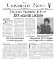 Primary view of The University News (Irving, Tex.), Vol. 37, No. 14, Ed. 1 Tuesday, January 31, 2012