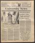 Newspaper: University News (Irving, Tex.), Vol. 17, No. 4, Ed. 1 Wednesday, Sept…