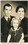 Primary view of [Family Portrait of Robert, Meredith and Lorene Berry]