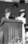 Photograph: [Associate Degree in Nursing pinning ceremony, Barbara Wunsch gives d…