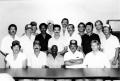 Photograph: Brown & Root employees who graduated from the pipefitting I contract …