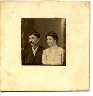 Primary view of object titled '[Portrait of Sam Harris Fuller and Lutie Fuller]'.
