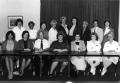 Photograph: Allied Health Advisory Board, front row from left, Maher, Rene, McInt…