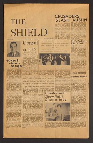 Primary view of object titled 'The Shield (Irving, Tex.), Vol. 1, No. 4, Ed. 1 Friday, December 7, 1962'.