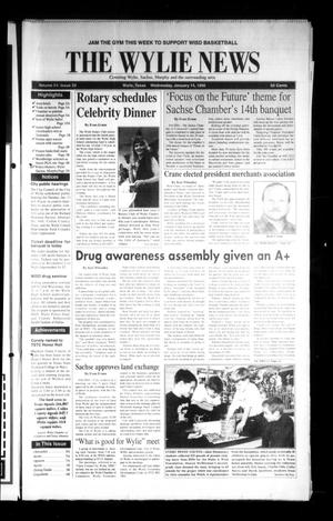 Primary view of object titled 'The Wylie News (Wylie, Tex.), Vol. 51, No. 33, Ed. 1 Wednesday, January 14, 1998'.