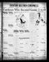 Thumbnail image of item number 1 in: 'Denton Record-Chronicle (Denton, Tex.), Vol. 22, No. 46, Ed. 1 Thursday, October 6, 1921'.