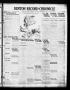 Newspaper: Denton Record-Chronicle (Denton, Tex.), Vol. 22, No. 93, Ed. 1 Wednes…