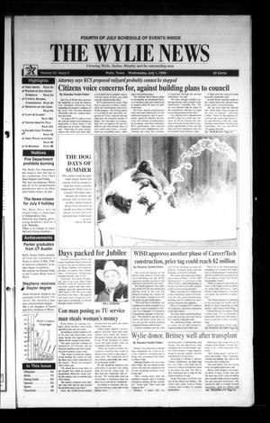 Primary view of object titled 'The Wylie News (Wylie, Tex.), Vol. 52, No. 5, Ed. 1 Wednesday, July 1, 1998'.
