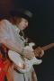 Photograph: [Stevie Ray Vaughan Playing Guitar at R&B Foundation Benefit]