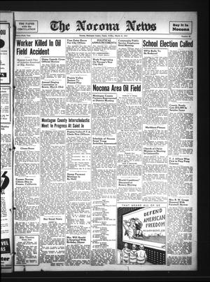 Primary view of object titled 'The Nocona News (Nocona, Tex.), Vol. 36, No. 38, Ed. 1 Friday, March 21, 1941'.