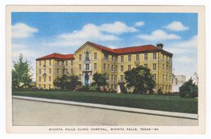 Primary view of object titled '[Wichita Falls Clinic Hospital]'.