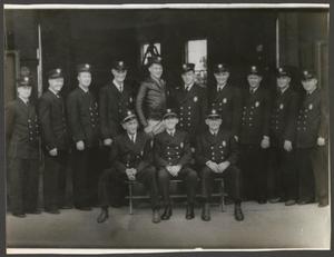 Primary view of object titled '[1947 Beaumont Fire Department Personnel]'.