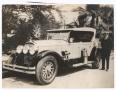 Photograph: [Fire Chief S. D. O'Conor with 1927 Cadillac Chief's Car]