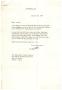 Letter: [Letter from J. D. Perry, Jr. to Truett Latimer, January 27, 1955]