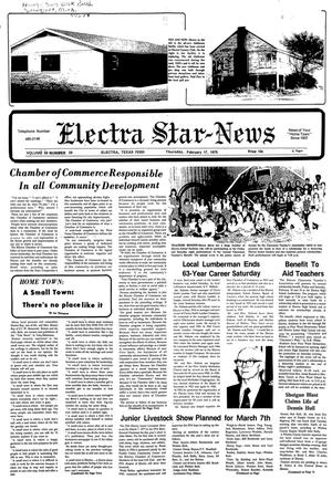Primary view of object titled 'Electra Star-News (Electra, Tex.), Vol. 69, No. 29, Ed. 1 Thursday, February 17, 1977'.