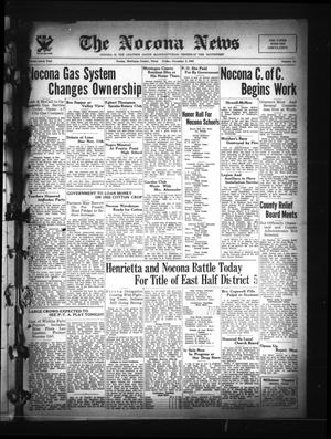 Primary view of object titled 'The Nocona News (Nocona, Tex.), Vol. 29, No. 21, Ed. 1 Friday, November 3, 1933'.