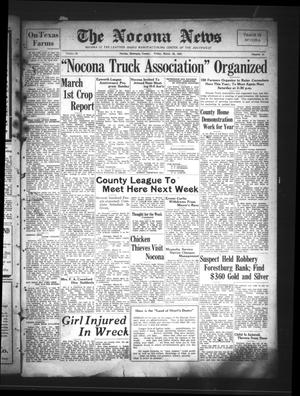 Primary view of object titled 'The Nocona News (Nocona, Tex.), Vol. 26, No. 41, Ed. 1 Friday, March 20, 1931'.