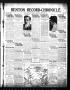 Newspaper: Denton Record-Chronicle. (Denton, Tex.), Vol. 20, No. 178, Ed. 1 Tues…