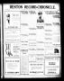 Newspaper: Denton Record-Chronicle. (Denton, Tex.), Vol. 20, No. 57, Ed. 1 Monda…