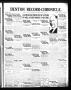 Thumbnail image of item number 1 in: 'Denton Record-Chronicle. (Denton, Tex.), Vol. 20, No. 216, Ed. 1 Thursday, April 22, 1920'.