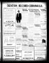 Newspaper: Denton Record-Chronicle. (Denton, Tex.), Vol. 20, No. 63, Ed. 1 Monda…