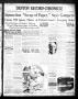 Newspaper: Denton Record-Chronicle (Denton, Tex.), Vol. 22, No. 17, Ed. 1 Saturd…