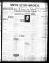 Newspaper: Denton Record-Chronicle (Denton, Tex.), Vol. 22, No. 58, Ed. 1 Friday…