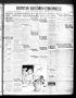Newspaper: Denton Record-Chronicle (Denton, Tex.), Vol. 22, No. 21, Ed. 1 Thursd…