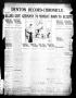 Thumbnail image of item number 1 in: 'Denton Record-Chronicle. (Denton, Tex.), Vol. 21, No. [173], Ed. 1 Thursday, March 3, 1921'.