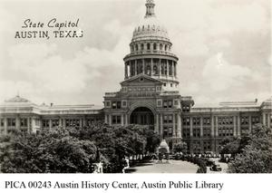 Primary view of object titled 'State Capitol Austin, Texas'.