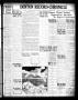 Thumbnail image of item number 1 in: 'Denton Record-Chronicle (Denton, Tex.), Vol. 23, No. 63, Ed. 1 Friday, October 26, 1923'.