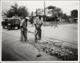 Photograph: Removing Street Car Tracks on East 1st