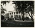 Photograph: [Governor's Mansion from grounds]