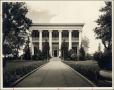 Photograph: [Front exterior of Governor's Mansion]