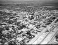 Photograph: Aerial Photograph of Downtown Abilene, Texas (North 3rd St. & Orange …