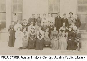 Primary view of Austin High School Mid A. Grade, 1896