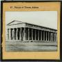 Photograph: Glass Slide of Temple of Hephaestus (Athens, Greece)
