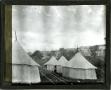 Photograph: Glass Slide - “Tenting at Palestine“