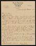 Letter: [Letter from M. A. Thomas to C. C. Cox, March 31, 1923]
