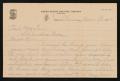 Letter: [Letter from T. F. Loughran to C. C. Cox, May 6, 1922]