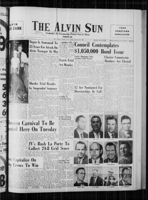 Primary view of object titled 'The Alvin Sun (Alvin, Tex.), Vol. 72, No. 26, Ed. 1 Sunday, October 29, 1961'.