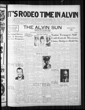 Primary view of object titled 'The Alvin Sun (Alvin, Tex.), Vol. 65, No. 46, Ed. 1 Thursday, June 30, 1955'.