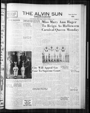 Primary view of object titled 'The Alvin Sun (Alvin, Tex.), Vol. 66, No. 10, Ed. 1 Thursday, October 27, 1955'.