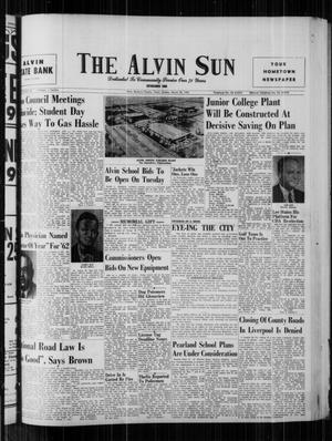 Primary view of object titled 'The Alvin Sun (Alvin, Tex.), Vol. 72, No. 68, Ed. 1 Sunday, March 25, 1962'.