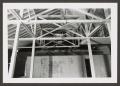 Photograph: [Detail of Roof Beams Inside Covered Roof]