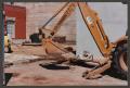 Photograph: [Excavator at Dr. Pepper Museum]