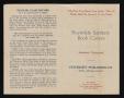 Pamphlet: [Order form for book covers from the University Publishing Company, B…