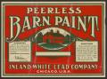 Text: [Peerless Barn Paint Advertisement]