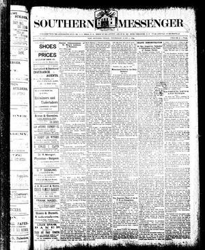 Primary view of object titled 'Southern Messenger. (San Antonio, Tex.), Vol. 3, No. 14, Ed. 1 Thursday, June 7, 1894'.